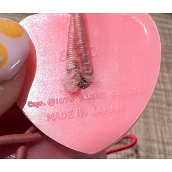 VTG 70s Sanrio Hello Kitty My Melody Hair Ties Red Pink Set Harajuku Japan Cute main image 4